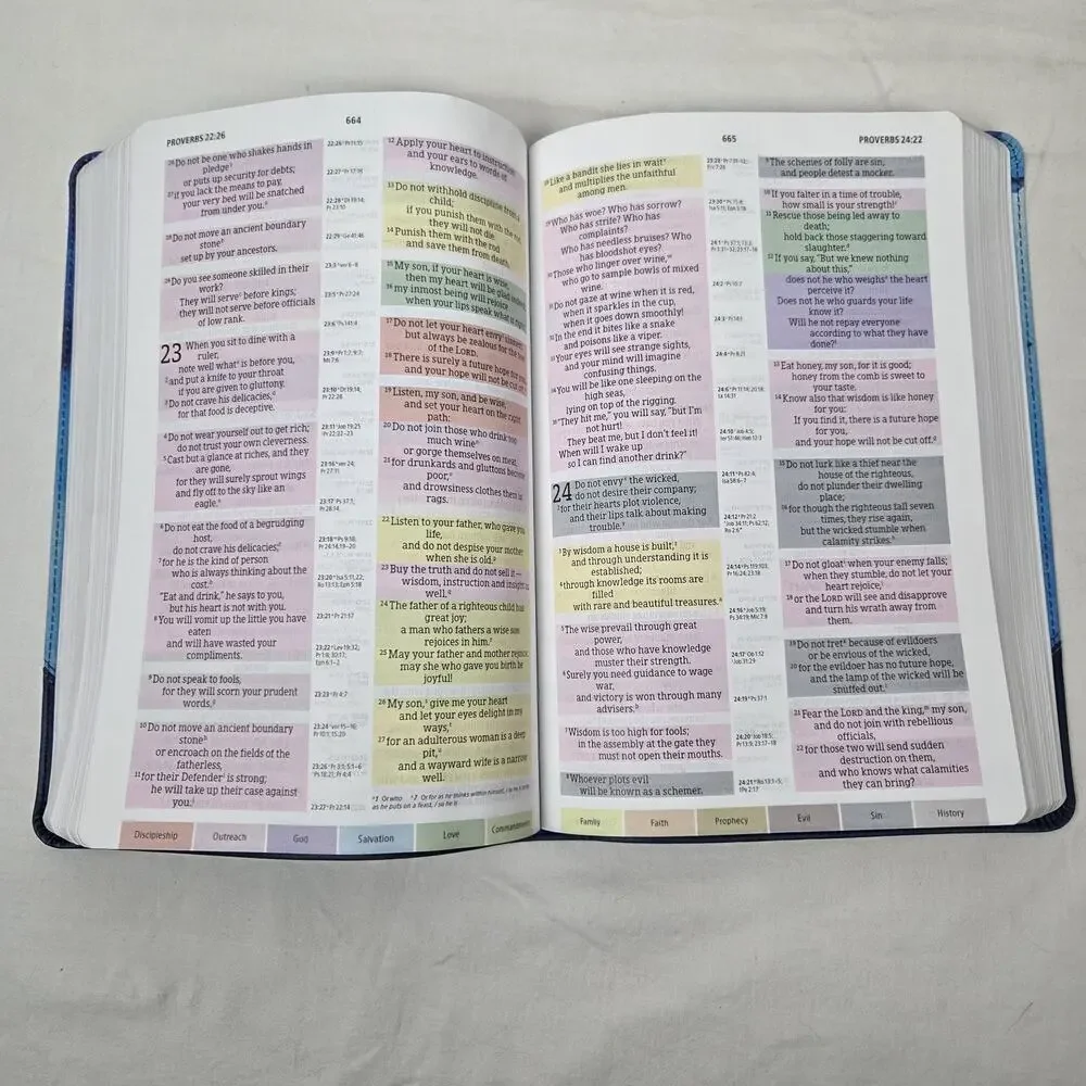 Bonded Leather Holy Bible NIV The Message Parallel New International Version